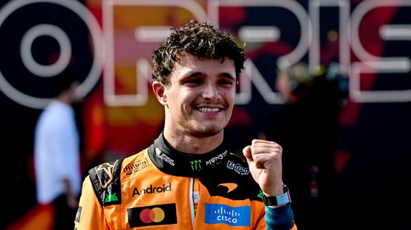 Победитель Гран-при Венгрии Ландо Норрис - Sputnik Беларусь