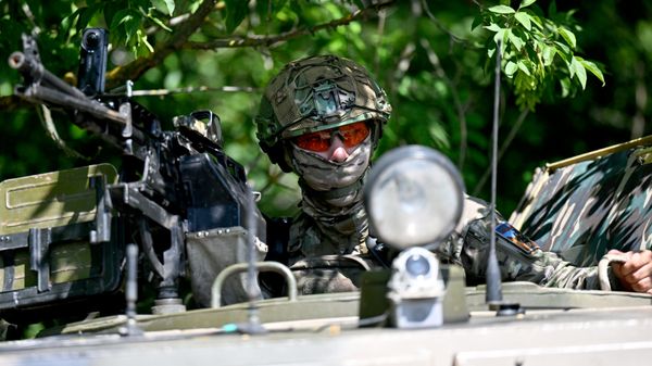 Мобильная огневая группа группировки войск Центр на Добропольском направлении СВО - Sputnik Беларусь