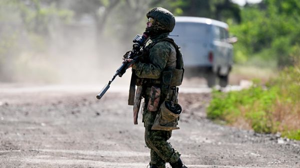 Боевое дежурство МОГ группировки войск Центр на Добропольском направлении СВО - Sputnik Беларусь
