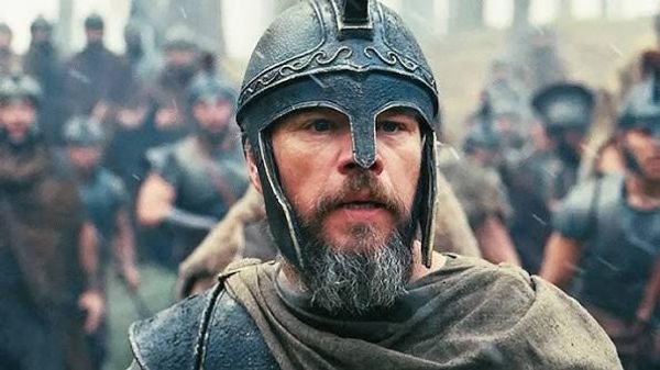 Мэтт Дэймон в роли Одиссея в фильме 2026 года Одиссея (The Odyssey) режиссера Кристофера Нолана