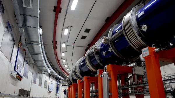 Кольца коллайдер комплекса NICA в ОИЯИ в Дубне - Sputnik Беларусь