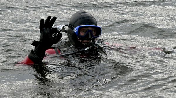 Дайвер, архивное фото - Sputnik Беларусь