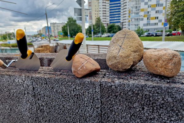 Закладка капсулы времени в строящемся храме в Минске - Sputnik Беларусь