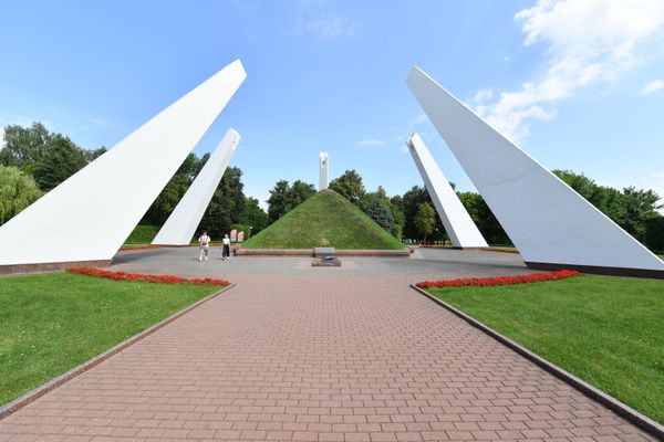 Курган Бессмертия в Лиде - Sputnik Беларусь