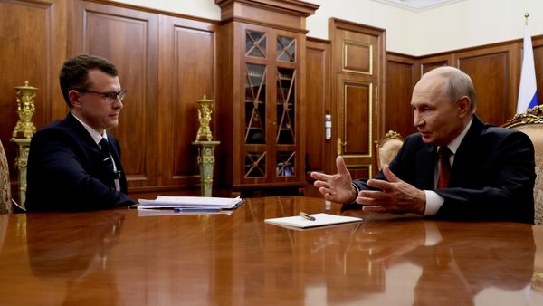 Президент Владимир Путин ответил на вопросы журналиста Павла Зарубина - Sputnik Беларусь