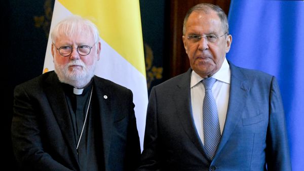 Встреча главы МИД РФ Сергея Лаврова и главы дипслужбы Ватикана Галлахера - Sputnik Беларусь