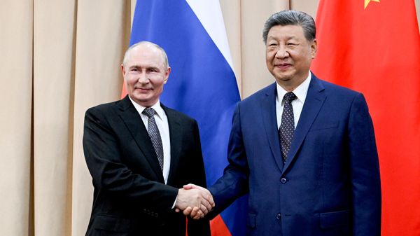 Президент РФ Владимир Путин и председатель КНР Си Цзиньпин - Sputnik Беларусь