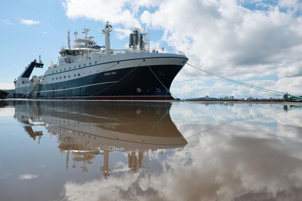 Рыбалоўны траўлер праекта СТ-192 "Капитан Юнак". - Sputnik Беларусь