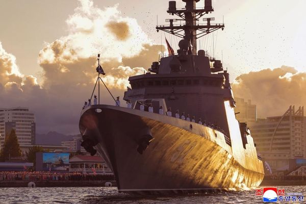 В порту Вонсан состоялась церемония ввода в строй эсминца "Кан гон". - Sputnik Беларусь