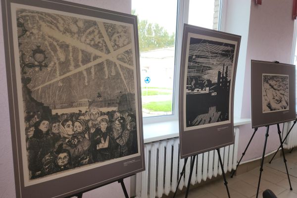 Выставки, посвященные блокадному Ленинграду в СШ №28 г. Витебска Выставки, посвященные блокадному Ленинграду в СШ №28 г. Витебска - Sputnik Беларусь