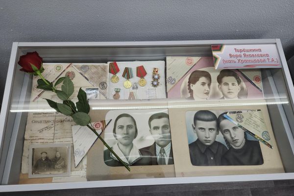 Выставки, посвященные блокадному Ленинграду в СШ №28 г. Витебска Выставки, посвященные блокадному Ленинграду в СШ №28 г. Витебска - Sputnik Беларусь