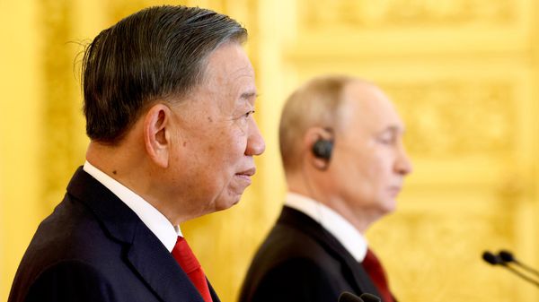 Встреча президента РФ Владимира Путина и президента Вьетнама То Лама - Sputnik Беларусь