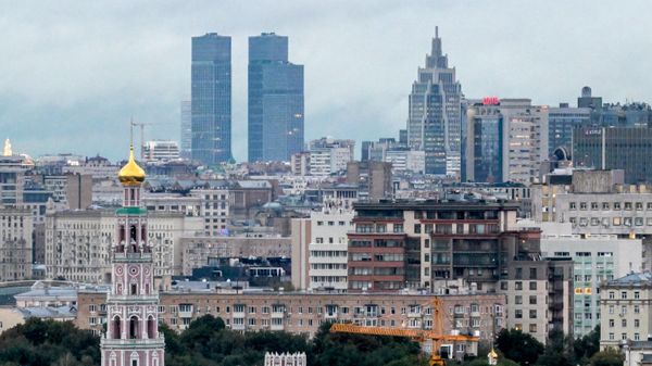 Вид на Москву со смотровой площадки на Воробьевых горах - Sputnik Беларусь