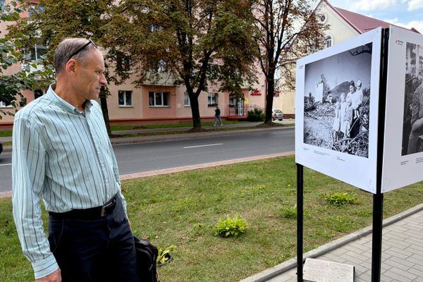 Планшетная выставка Sputnik Беларусь Женские лица войны в Гродно Планшетная выставка Sputnik Беларусь Женские лица войны в Гродно - Sputnik Беларусь