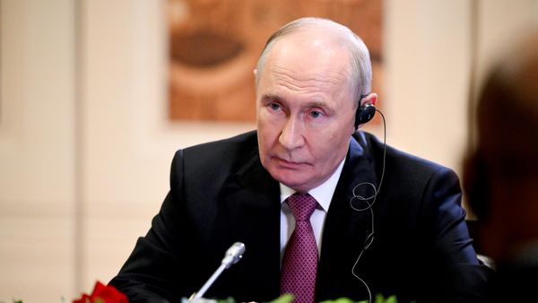 Президент России Владимир Путин принимает участие во встрече в формате БРИКС+ - Sputnik Беларусь