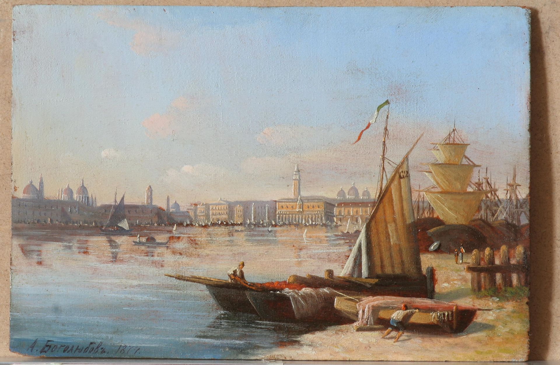 Алексей Боголюбов, Морской вид (Венеция). Этюд Алексей Боголюбов, Морской вид (Венеция). Этюд - Sputnik Беларусь, 1920, 17.09.2026