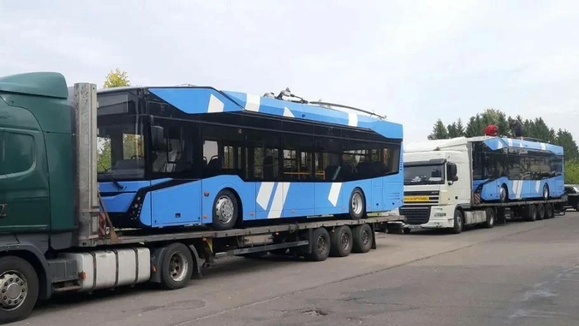 Троллейбусы новой модели производства МАЗ Троллейбусы новой модели производства МАЗ - Sputnik Беларусь, 1920, 19.09.2026