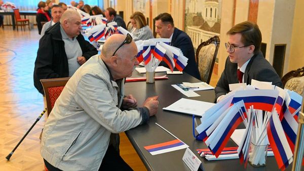 Ад Брэста да Віцебска: Расіяне галасуюць у Беларусі – відэа - Sputnik Беларусь