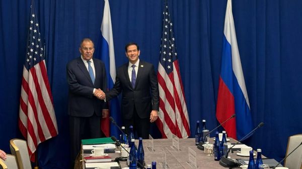 Глава МИД РФ Сергей Лавров и госсекретарь США Марко Рубио - Sputnik Беларусь