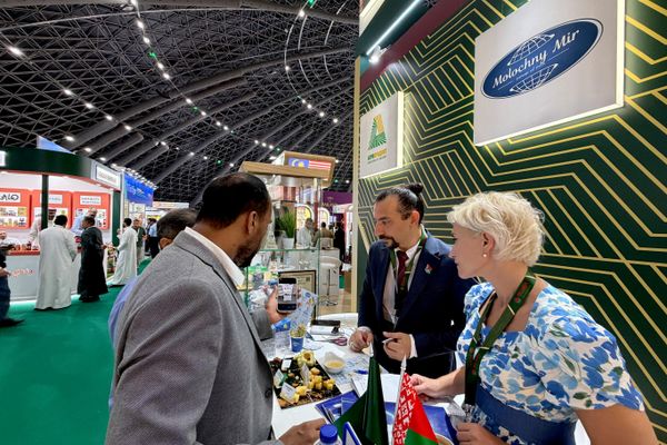 Экспозиция Беларуси на выставке Saudi Food Show 2026  в Саудовской Аравии - Sputnik Беларусь