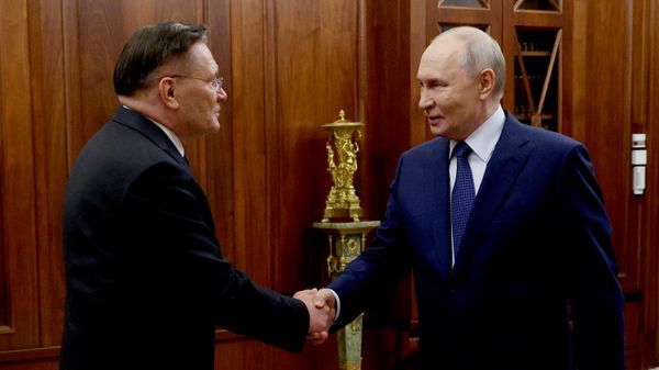Президент Владимир Путин провел встречу с гендиректором Росатома Алексеем Лихачевым - Sputnik Беларусь