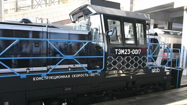  Инновационный российский тепловоз ТЭМ23 - Sputnik Беларусь