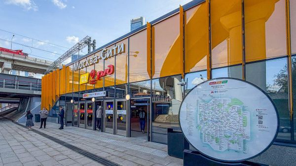Першую платформу для цягнікоў Масква – Мінск адкрылі на вакзале Масква-Сіці - Sputnik Беларусь