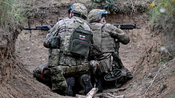 Боевое слаживание бойцов 83-й бригады группировки Север на Сумском направлении СВО - Sputnik Беларусь