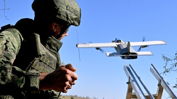 Боевая работа расчета БПЛА Молния-ПВО в зоне СВО - Sputnik Беларусь