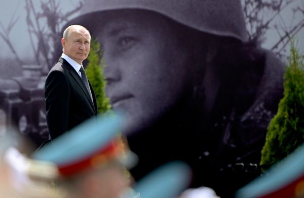 Президент РФ Владимир Путин на церемонии открытия Ржевского мемориала Советскому солдату - Sputnik Беларусь