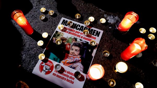 Протесты после смерти Марикармен Абаскаль в Испании - Sputnik Беларусь