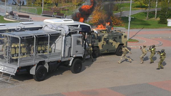 Антитеррористические учения СНГ и ШОС Евразия. Антитеррор – 2026 в Минске - Sputnik Беларусь