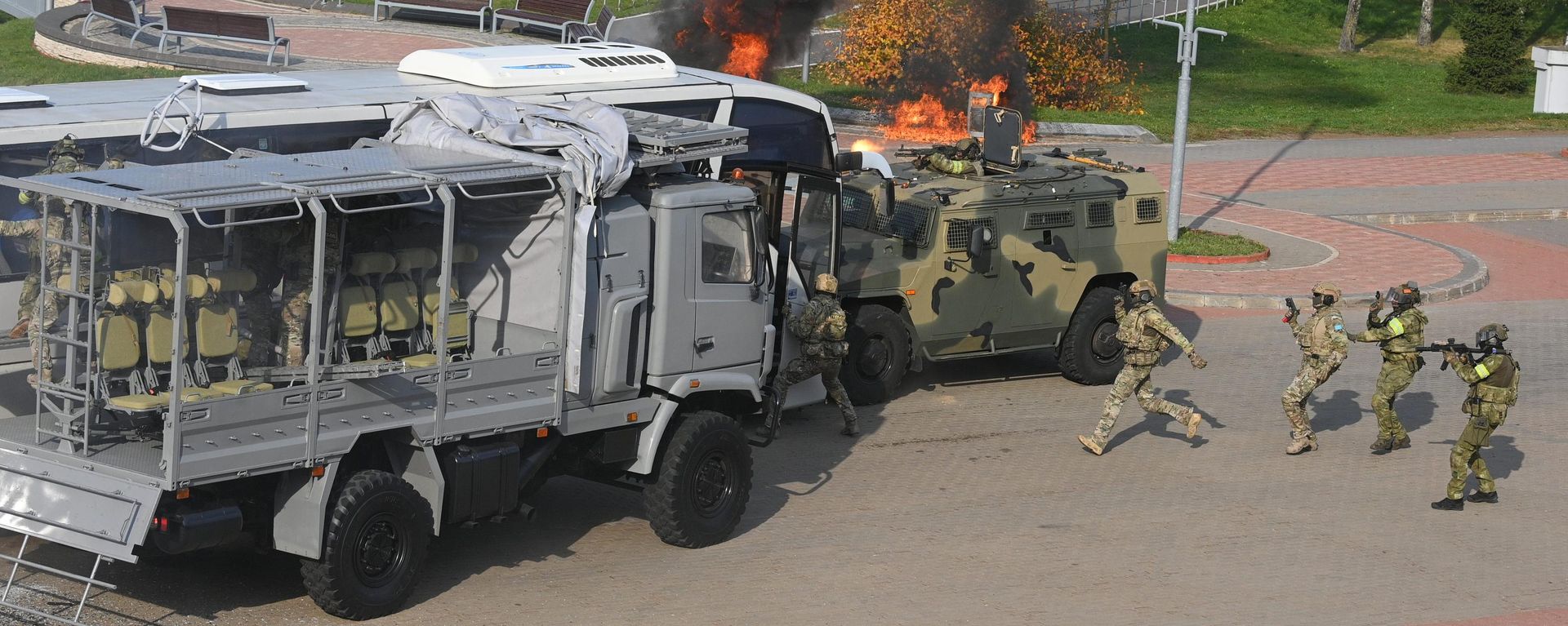 Антытэрарыстычныя вучэнні СНД і ШАС Еўразія. Антытэрор - 2026 у Мінску - Sputnik Беларусь, 1920, 08.10.2026