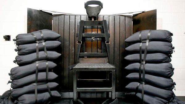 Комната для приведения в исполнение смертного приговора через казнь в США - Sputnik Беларусь