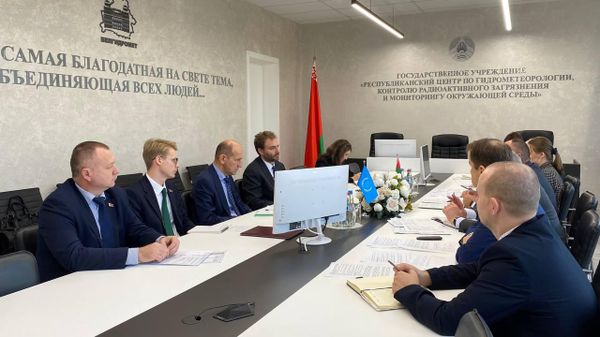 Встреча экспертов МАГТЭ с представителями Белгидромета в Минске Встреча экспертов МАГТЭ с представителями Белгидромета в Минске - Sputnik Беларусь