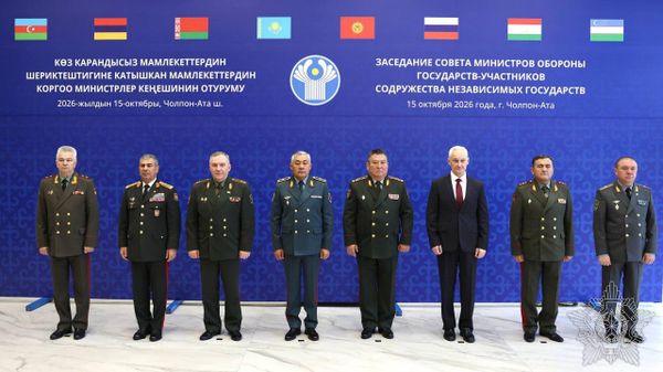 Міністры абароны краін СНД перад нарадай у Чалпон-Аце - Sputnik Беларусь