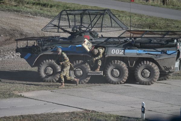 Учения миротворцев стран ОДКБ на полигоне Лосвидо - Sputnik Беларусь