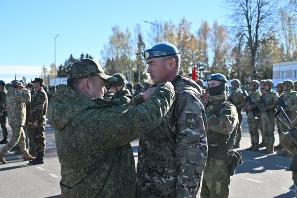Учения миротворцев стран ОДКБ на полигоне Лосвидо - Sputnik Беларусь
