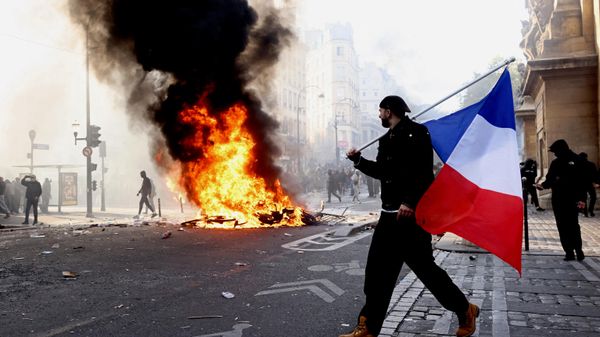 Протесты во Франции - Sputnik Беларусь