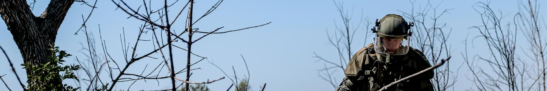 Подготовка саперов группировки войск Днепр в Запорожской области - Sputnik Беларусь, 1920, 19.02.2022