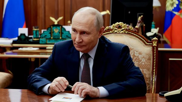 Прэзідэнт РФ Уладзімір Пуцін сустрэўся з прэм'ер-міністрам Расіі Міхаілам Мішусціным - Sputnik Беларусь