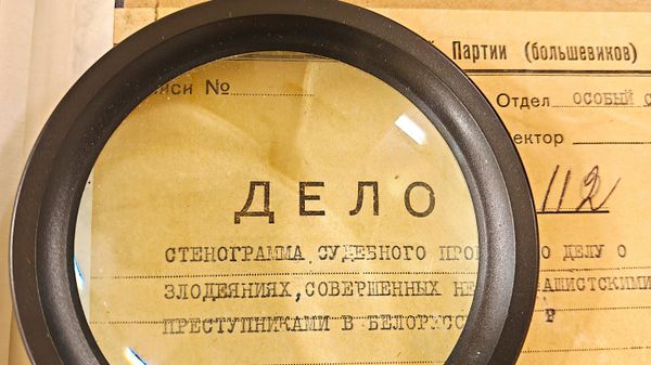 Стенограмма судебного процесса по делу о злодеяниях нацистских преступников в Беларуси в годы ВОВ - Sputnik Беларусь