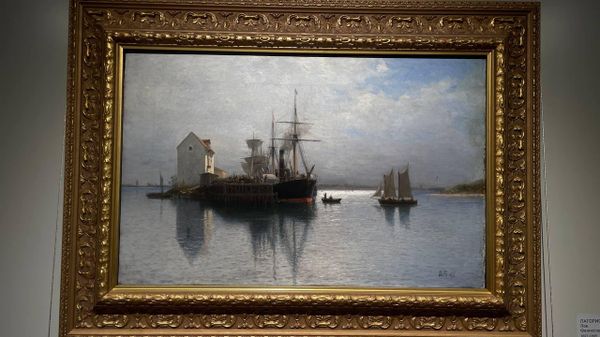 Лев Лагорио, Морской пейзаж, 1897 год - Sputnik Беларусь