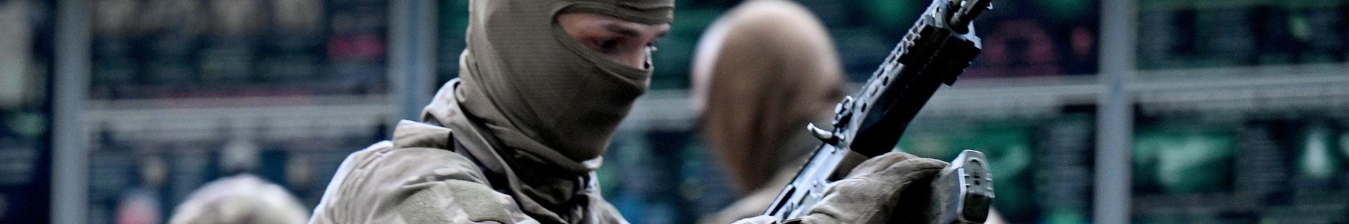 Боевое слаживание военнослужащих 83-й отдельной десантно-штурмовой бригады группировки войск Север на Сумском направлении специальной военной операции - Sputnik Беларусь, 1920, 19.02.2022