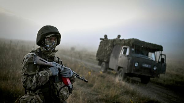 Военнослужащий в зоне СВО - Sputnik Беларусь