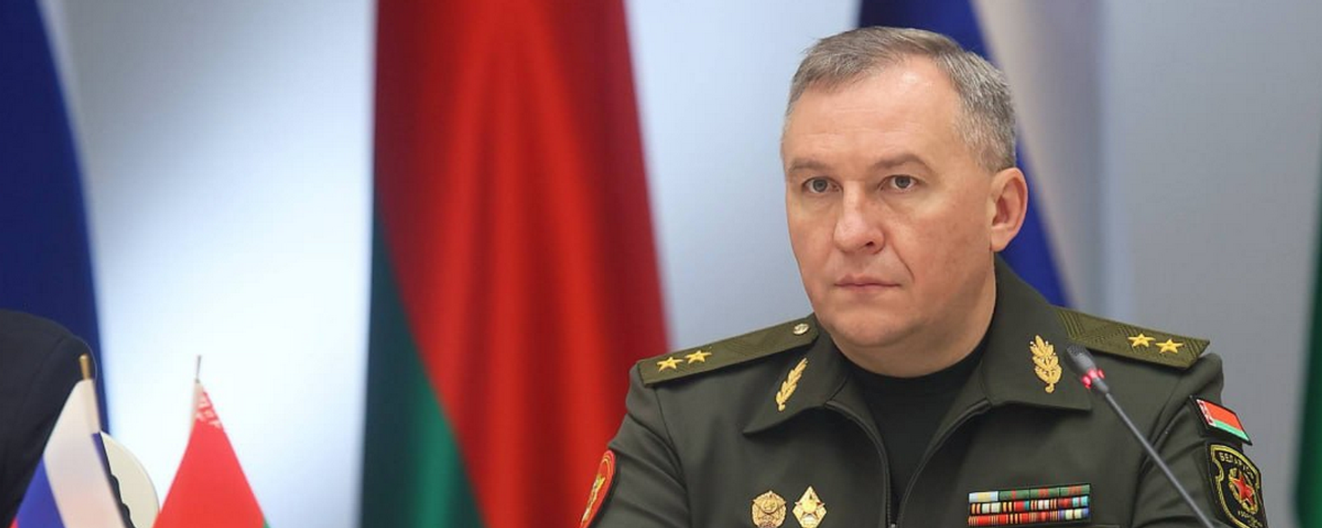 Міністр абароны Беларусі генерал-лейтэнант Віктар Хрэнін - Sputnik Беларусь, 1920, 22.10.2026