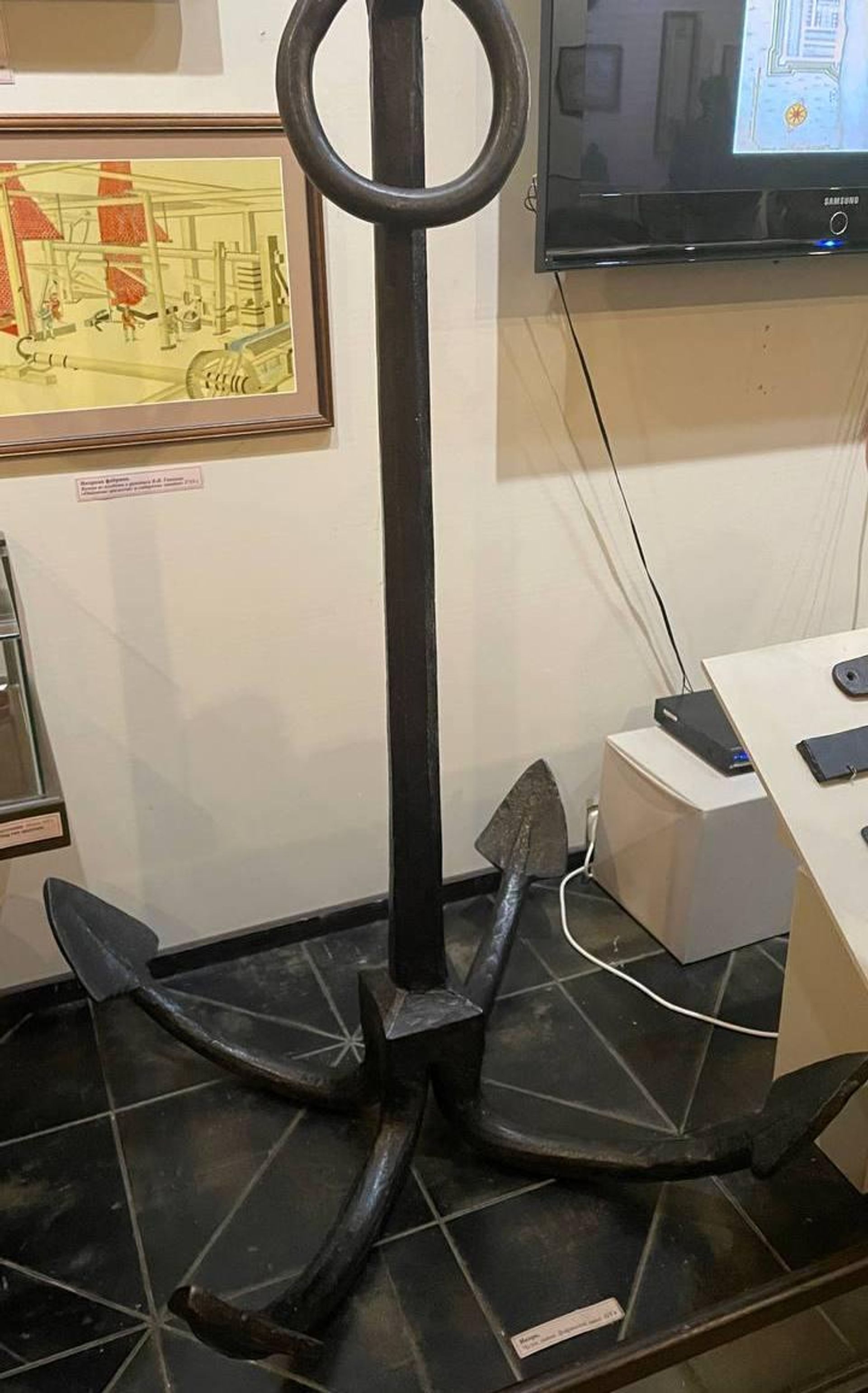 Якорь времен XIX века Якорь времен XIX века - Sputnik Беларусь, 1920, 23.10.2026
