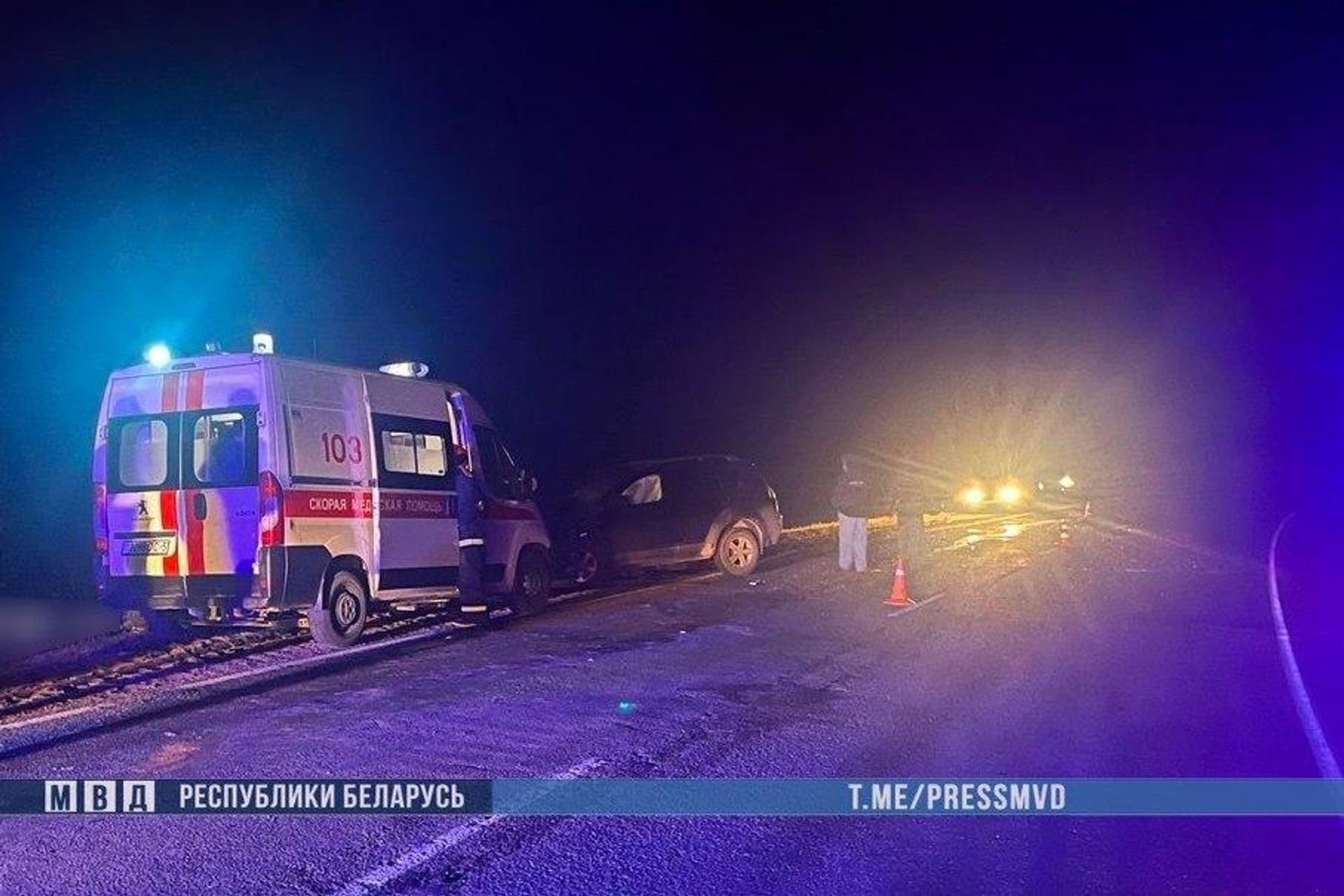 В лобовом ДТП в Вилейском районе погибли трое молодых людей - Sputnik Беларусь, 1920, 27.10.2026