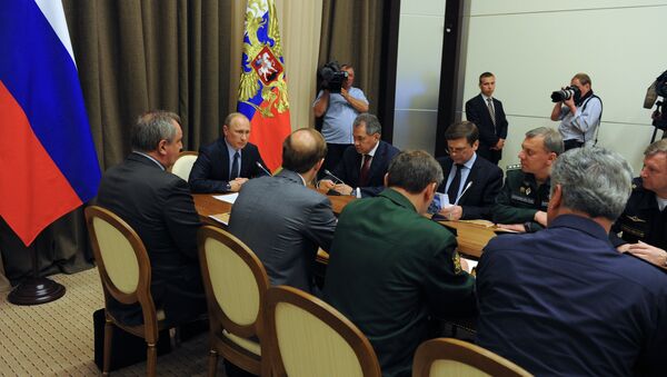 В.Путин провел итоговое совещание по исполнению гособоронзаказа - Sputnik Беларусь