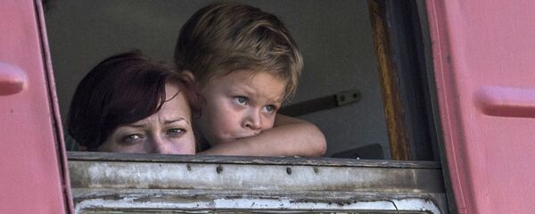 Беженцы из Украины - Sputnik Беларусь